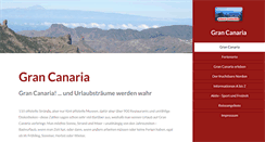 Desktop Screenshot of insel-gran-canaria.de